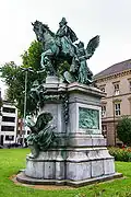 Памятник Вильгельму I. 1896.  Дюссельдорф