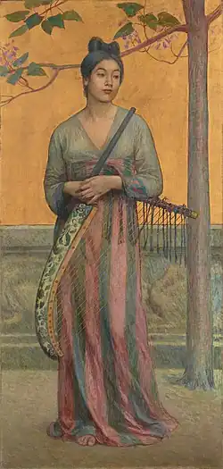 Дама эпохи Нара  (1902), Музей Исибаси, Куруме