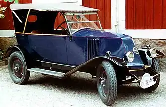 Renault KJ-1 Tourer 1923 г. вып.