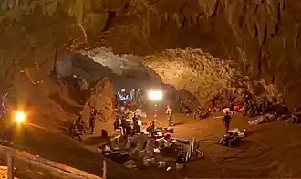 Вход в пещеру в 2018 году