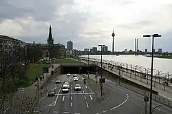 Набережная Йозефа Бойюса – главный северный въезд