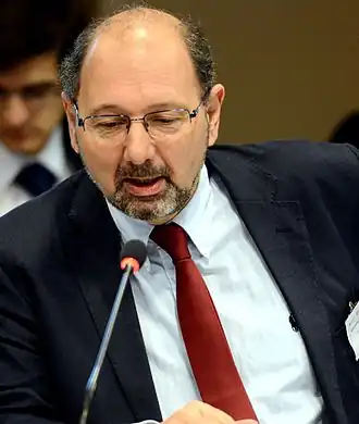 Ричард Саква на международной конференции «Россия — ЕС: вопросы доверия» (28—29 ноября 2014)