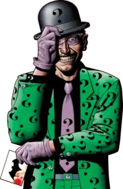 Загадочник на обложке комикса Batman: One Bad Day&nbsp;— The Riddler #1 (октябрь 2022)Художник&nbsp;— Брайан Болланд