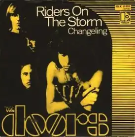 Обложка сингла The Doors «Riders on the Storm» (1971)