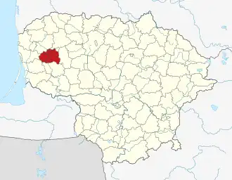 Ретавский район на карте