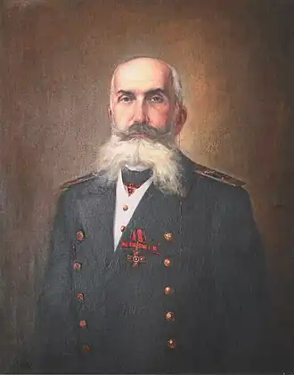 Портрет работы К. Сильковича, начало XX в.