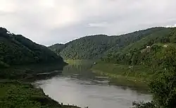 Река в районе Вакарии