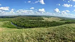 Большой Кинель к востоку от Бугуруслана