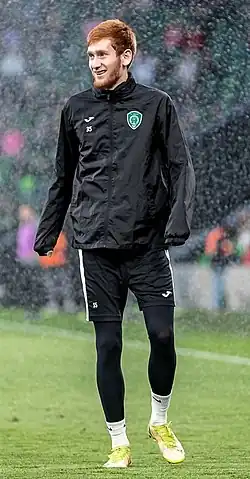 Ташаев в составе «Ахмата» в 2022 г.