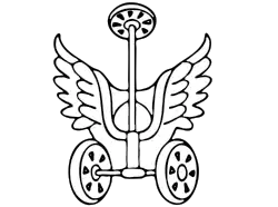 Знак — эмблемы на петлицы родов войск и служб ВС СССР: Автомобильные части и шофера всех родов войск, введена приказом НКО СССР № 33, от 10 марта 1936 года (исправлениями и дополнениями, введенными приказами НКО СССР № 165, от 31 августа 1936 года, № 93 от 30 марта, № 121 от 12 апреля 1942 года, № 25 от 15 января и № 310 от 12 ноября 1943 года.