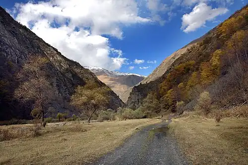 Дорога в Хевсурети