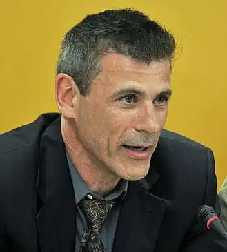 Роб Стюарт в 2009 году в Белградском медиацентре