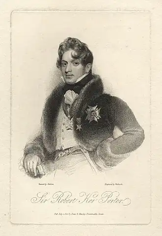 Роберт Кер Портер(художник Джордж Генри Харлоу)