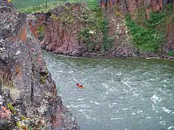 Сплав по реке Коппермайн летом 2007 года.