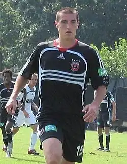 В игре за резервную команду «Ди Си Юнайтед» (20 августа 2006)