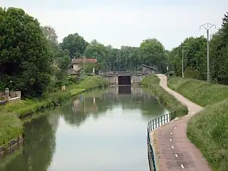 Шлюз-9 в Ролампоне (Марна Верхняя