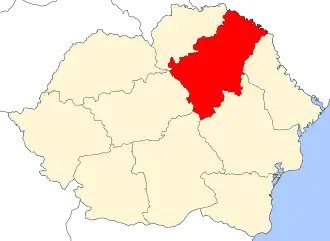 Прут на карте