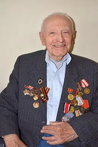 Семён Моисеевич Розенфельд в марте 2016 года