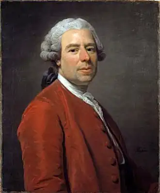 Портрет художника Александра Рослина, 1756 год