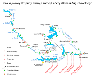 Река Роспуда и Августовский канал.
