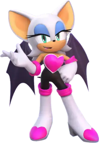 Руж в игре Sonic Dream Team