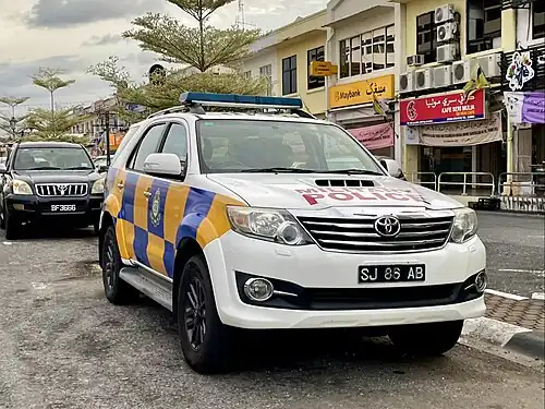 Toyota в городе Сериа, Бруней