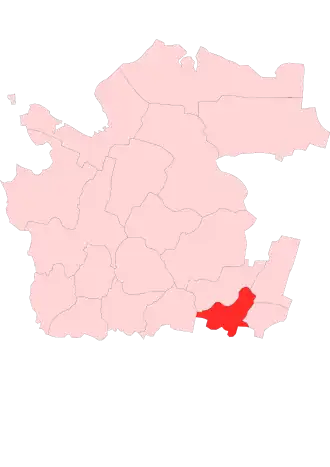 Котласский районКотласский муниципальный округ на карте