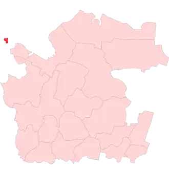 Соловецкий район на карте