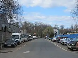 Вид от Полевой Сабировской улицы