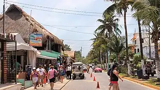 Одна из улиц Исла-Мухереса