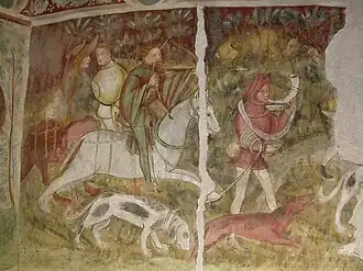 Сцены лесной охоты