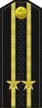 Знаки различия (ВМФ) капитана 2-го ранга.