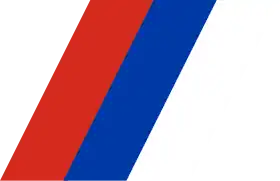 Бортовой отличительный знак кораблей, катеров и судов пограничных органов с 1993 года.