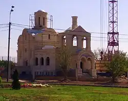 Строительство церкви, 2013 год