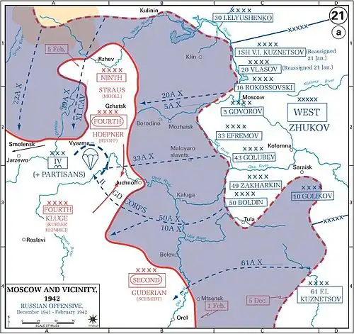 Положение сторон в конце 1941 — начале 1942 годов