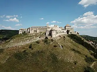 Вид замка с западной стороны