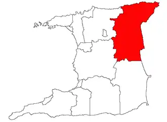 Сангре-Гранде на карте