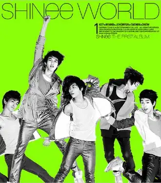 Обложка альбома SHINee «The Shinee World» (2008)
