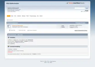 Скриншот программы Simple Machines Forum