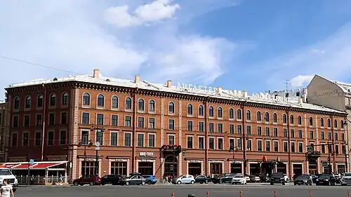 Фасад по Исаакиевской площади