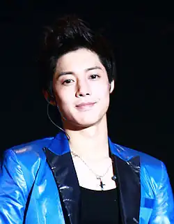 Певец Ким Хён Джун из группы SS501