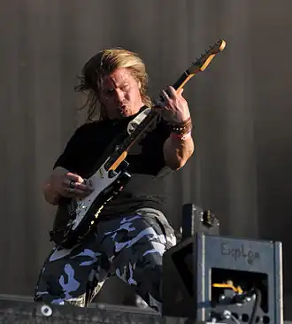 Тоббе Энглунд в 2013 году на Wacken Open Air