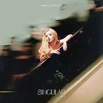 Обложка альбома Сабрины Карпентер «Singular: Act I» (2018)