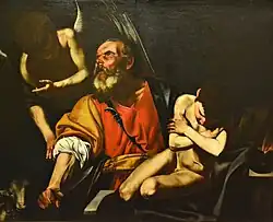 Жертвоприношение Исаака. Между 1615 и 1620. Холст, масло. Галерея Каподимонте, Неаполь