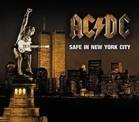 Обложка сингла AC/DC «Safe in New York City» (2000)