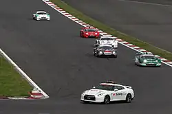 Nissan GT-R — машина безопасности в гонке Super GT, 2008 год