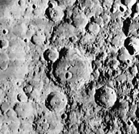 Снимок зонда Lunar Orbiter - II.