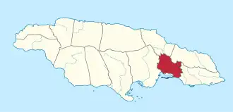 Сент-Эндрью на карте