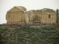 Руины армянского монастыря св. Варфоломея в Васпуракане (на территории современной Турции)