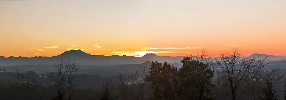 Вид на Пиренеи